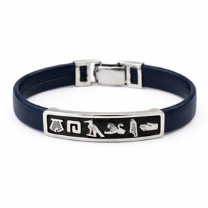 Blue Silver Bracelet