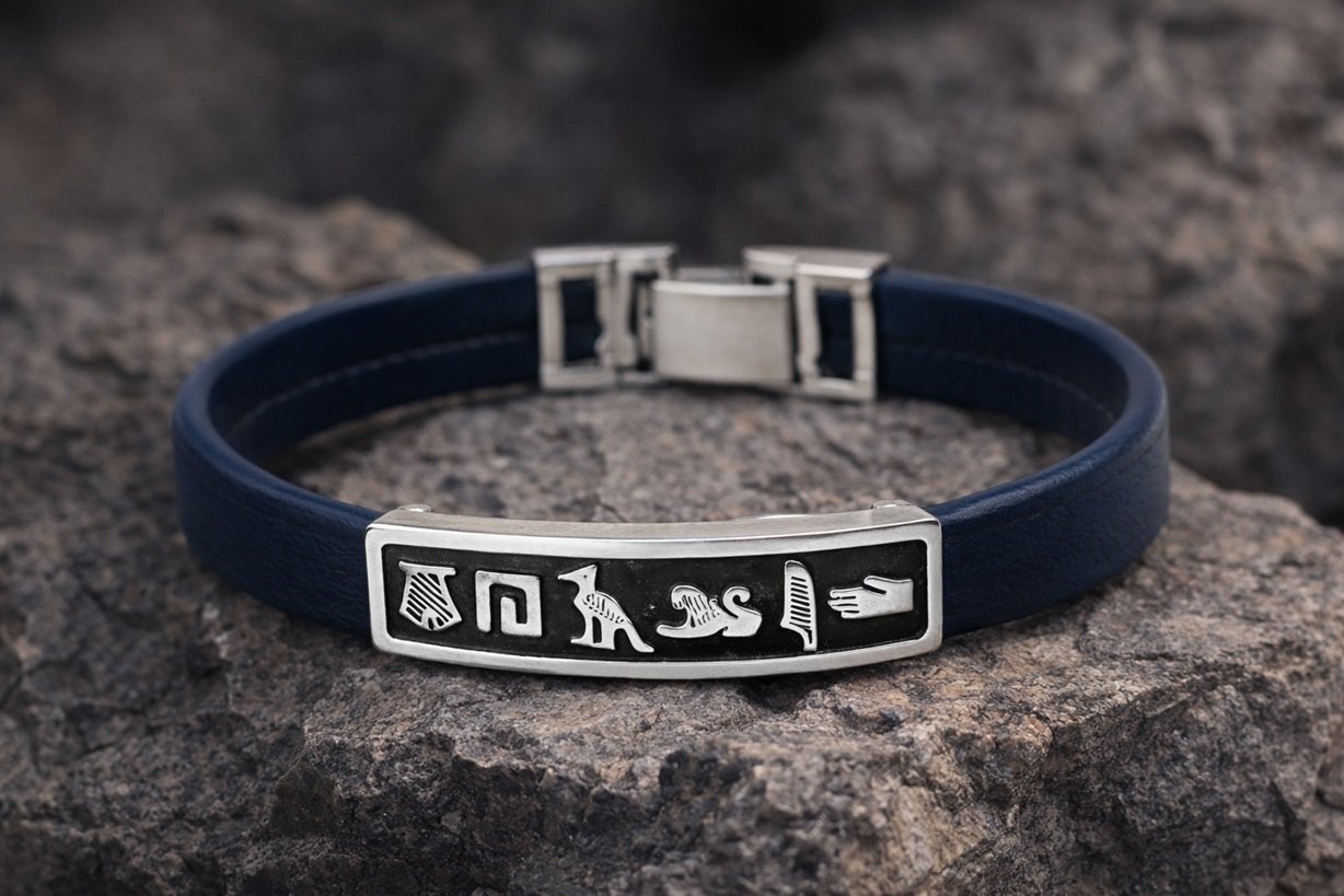 Blue Silver Bracelet - Image 4