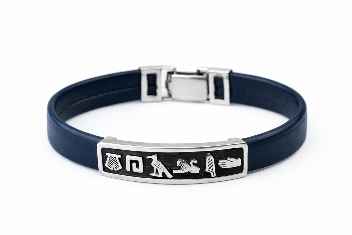 Silver Blue Bracelet